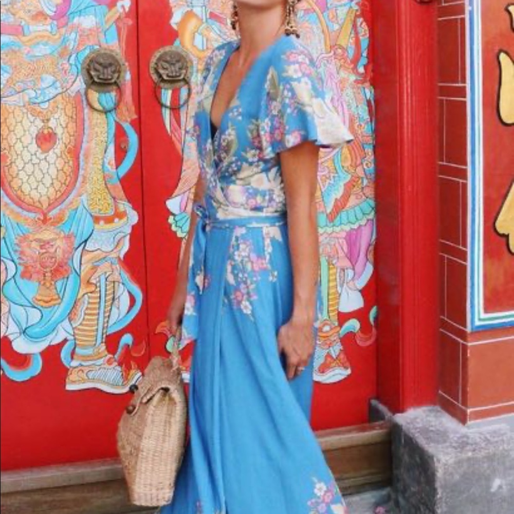 Spell and the Gypsy collective blue skies maxi